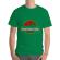 Tricou adler barbat christmas park verde mediu