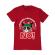 Tricou adler barbat dashing through the no rosu