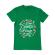 Tricou adler barbat dear santa verde mediu
