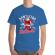 Tricou adler barbat dont stop believin albastru azuriu