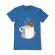 Tricou adler barbat gingerbread man albastru azuriu