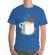 Tricou adler barbat gingerbread man albastru azuriu