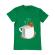 Tricou adler barbat gingerbread man verde mediu