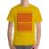 Tricou adler barbat greetings galben