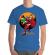 Tricou adler barbat grinch stole christmas albastru azuriu