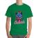 Tricou adler barbat its cold outside verde mediu