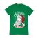 Tricou adler barbat only santa can judge me verde mediu