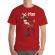 Tricou adler barbat santa skank kid rosu