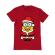 Tricou adler barbat santa minions rosu