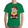 Tricou adler barbat santa minions verde mediu