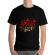 Tricou adler barbat santas favorite negru