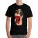 Tricou adler barbat sexy santa girl negru