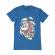 Tricou adler barbat skater santa albastru azuriu