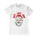 Tricou adler barbat smile santa alb