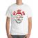 Tricou adler barbat smile santa alb