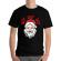 Tricou adler barbat smile santa negru