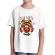 Tricou adler copil deer santa alb