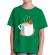 Tricou adler copil gingerbread man verde mediu