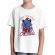 Tricou adler copil its cold outside alb
