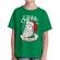 Tricou adler copil only santa can judge me verde mediu