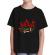 Tricou adler copil santas favorite negru