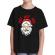 Tricou adler copil smile santa negru