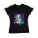 Tricou adler dama christmas carol negru