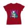 Tricou adler dama christmas carol rosu