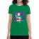 Tricou adler dama christmas carol verde mediu