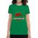 Tricou adler dama christmas park verde mediu