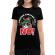 Tricou adler dama dashing through the no negru