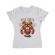 Tricou adler dama deer santa alb