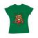 Tricou adler dama deer santa verde mediu