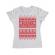 Tricou adler dama greetings alb