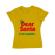 Tricou adler dama i can explain galben