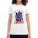 Tricou adler dama its cold outside alb