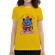 Tricou adler dama its cold outside galben