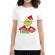 Tricou adler dama mean one alb