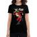 Tricou adler dama santa skank kid negru