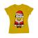 Tricou adler dama santa minions galben