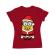 Tricou adler dama santa minions rosu