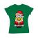 Tricou adler dama santa minions verde mediu
