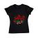 Tricou adler dama santas favorite negru