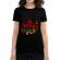 Tricou adler dama santas favorite negru