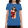 Tricou adler dama sexy santa girl albastru azuriu
