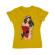 Tricou adler dama sexy santa girl galben