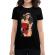 Tricou adler dama sexy santa girl negru