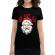 Tricou adler dama smile santa negru