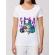 Tricou stanley stella dama christmas carol alb
