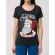 Tricou stanley stella dama only santa can judge me negru